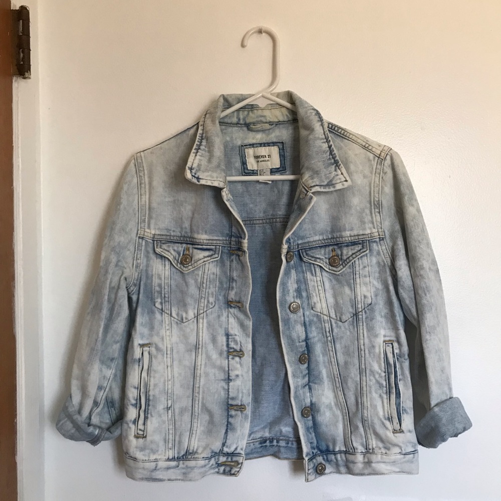 F21 denim jacket